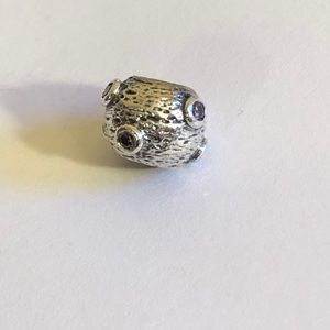 Retired Authentic Pandora Pink Amethyst Moonscape Charm